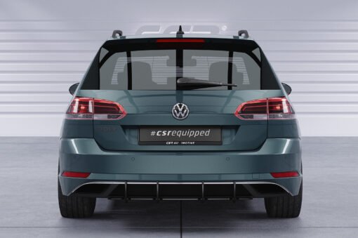 Diffuseur / Ajout de parechoc arrière pour VW Golf 7 (Typ AU) break (finition de base) (Facelift) (2017-2020)