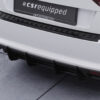 Diffuseur / Ajout de parechoc arrière pour VW Golf 7 (Typ AU) GTD break (facelift) (2017-2020) - Fabriqué en ABS 10mm (à peindre ou polir)