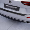 Diffuseur / Ajout de parechoc arrière pour VW Golf 8 (Typ CD) break finition de base / Style / Life / Active (depuis 2020) - Fabriqué en ABS (6 finitions au choix)