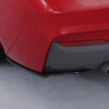 Diffuseur / Ajout de parechoc arrière pour BMW Série 2 F22 / F23 Pack M (2013-2021) - Fabriqué en ABS 10mm (à peindre ou polir)