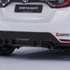Diffuseur / Ajout de parechoc arrière pour Toyota GR Yaris (XP21) toutes carrosseries (depuis 2020) - Fabriqué en ABS 10mm (à peindre ou polir)