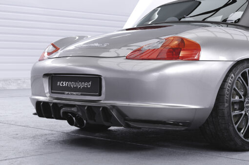 Diffuseur / Ajout de parechoc arrière pour Porsche Boxster 986 toutes versions (Pré-facelift) (1996-2000)