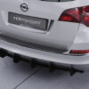Diffuseur / Ajout de parechoc arrière pour Opel Astra J Sports Tourer / sauf OPC-Line (11/2010-09/2015) - Fabriqué en ABS 10mm (à peindre ou polir)
