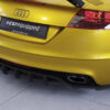 Diffuseur / Ajout de parechoc arrière pour Audi TT (8J) RS (2009-2015) - Fabriqué en ABS 10mm (à peindre ou polir)