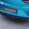 Diffuseur / Ajout de parechoc arri&egrave;re pour Seat Leon 3 (Typ 5F) finition de base (5 portes) (2012-2016) - Fabriqu&eacute; en ABS (6 finitions au choix)
