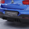 Diffuseur / Ajout de parechoc arrière pour BMW Série 1 F20 / F21 Pack M (facelift) (2015-2019) - Fabriqué en ABS (6 finitions au choix)