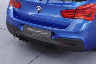 Diffuseur / Ajout de parechoc arrière pour BMW Série 1 F20/F21 M-Pack (facelift) (2015-2019)