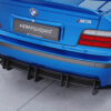 Diffuseur / Ajout de parechoc arrière pour BMW Série 3 E36 M-Pakte - coupé / cabriolet / berline et break (1992 -1998) - Fabriqué en ABS 10mm (à peindre ou polir)