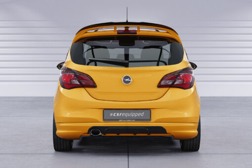 Diffuseur / Ajout de parechoc arrière pour Opel Corsa E GSI (06/2018-06/2019)