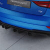 Diffuseur / Ajout de parechoc arrière pour Audi A3 8V berline et cabriolet (S-Line) (2017-2020) - Fabriqué en ABS (6 finitions au choix)