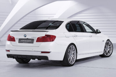 Diffuseur / Ajout de parechoc arrière pour BMW Série 5 (F10 / F11) finition de base (2010-2013) - Fabriqué en ABS (6 finitions au choix)