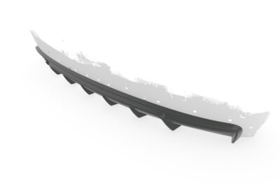 Diffuseur / Ajout de parechoc arrière pour BMW Série 5 (F10 / F11) finition de base (2010-2013) - Fabriqué en ABS (6 finitions au choix)