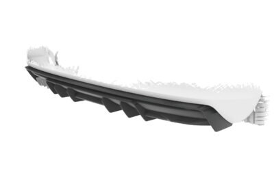 Diffuseur / Ajout de parechoc arrière pour Audi A3 8V sauf cabriolet et berline (2012-2016) - Fabriqué en ABS (6 finitions au choix)