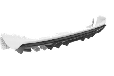 Diffuseur / Ajout de parechoc arrière pour Audi A3 8V sauf cabriolet et berline (2012-2016) - Fabriqué en ABS (6 finitions au choix)