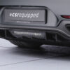 Diffuseur / Ajout de parechoc arrière pour Mercedes Benz AMG GT (190) toutes carrosseries (03/2017-12/2021) - Fabriqué en ABS (6 finitions au choix)