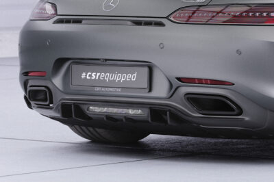 Diffuseur / Ajout de parechoc arrière pour Mercedes Benz AMG GT (190) toutes carrosseries (03/2017-12/2021) - Fabriqué en ABS (6 finitions au choix)