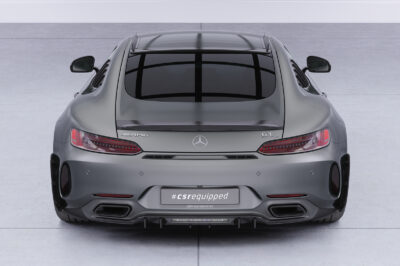 Diffuseur / Ajout de parechoc arrière pour Mercedes Benz AMG GT (190) toutes carrosseries (03/2017-12/2021) - Fabriqué en ABS (6 finitions au choix)