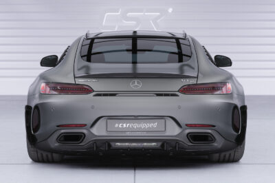 Diffuseur / Ajout de parechoc arrière pour Mercedes Benz AMG GT (190) toutes carrosseries (03/2017-12/2021) - Fabriqué en ABS (6 finitions au choix)