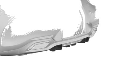 Diffuseur / Ajout de parechoc arrière pour Mercedes Benz AMG GT (190) toutes carrosseries (03/2017-12/2021) - Fabriqué en ABS (6 finitions au choix)
