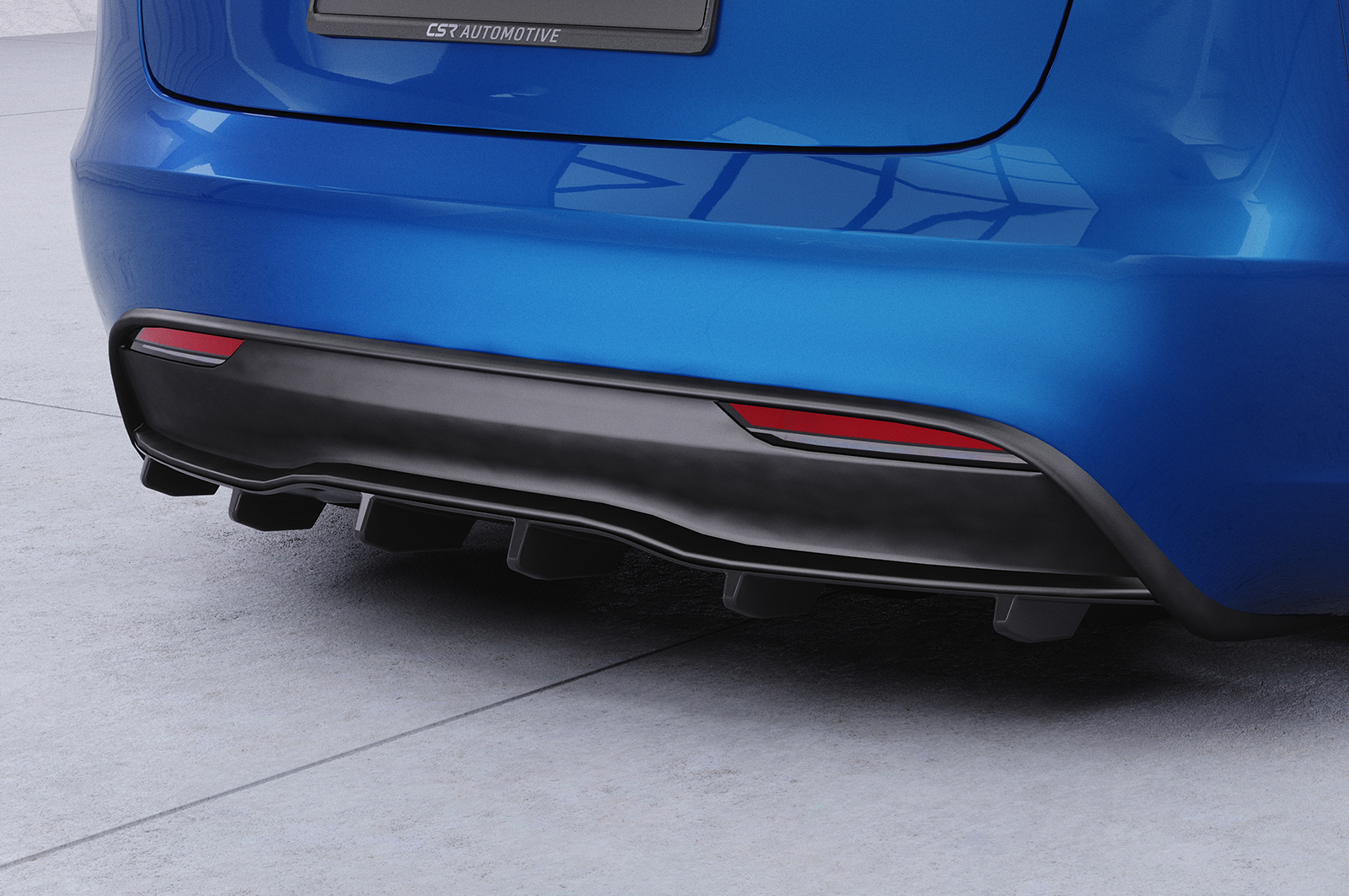 Diffuseur / Ajout de parechoc arrière pour Tesla Model 3 toutes carrosseries (facelift) (depuis 09/2023) - Fabriqué en ABS (6 finitions au choix)