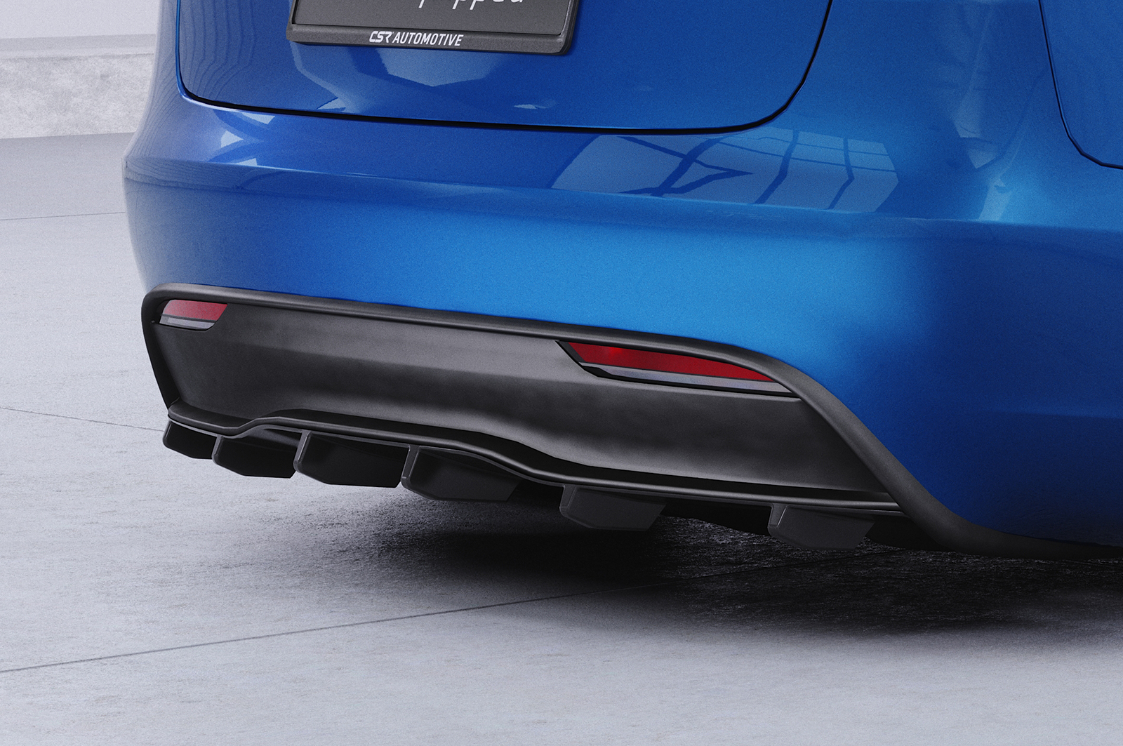 Diffuseur / Ajout de parechoc arrière pour Tesla Model 3 toutes carrosseries (facelift) (depuis 09/2023) - Fabriqué en ABS (6 finitions au choix)