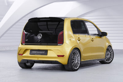 Becquet / Extension CAP pour VW up! toutes carrosseries finition de base (depuis 2011) - Fabriqué en ABS (6 finitions au choix)