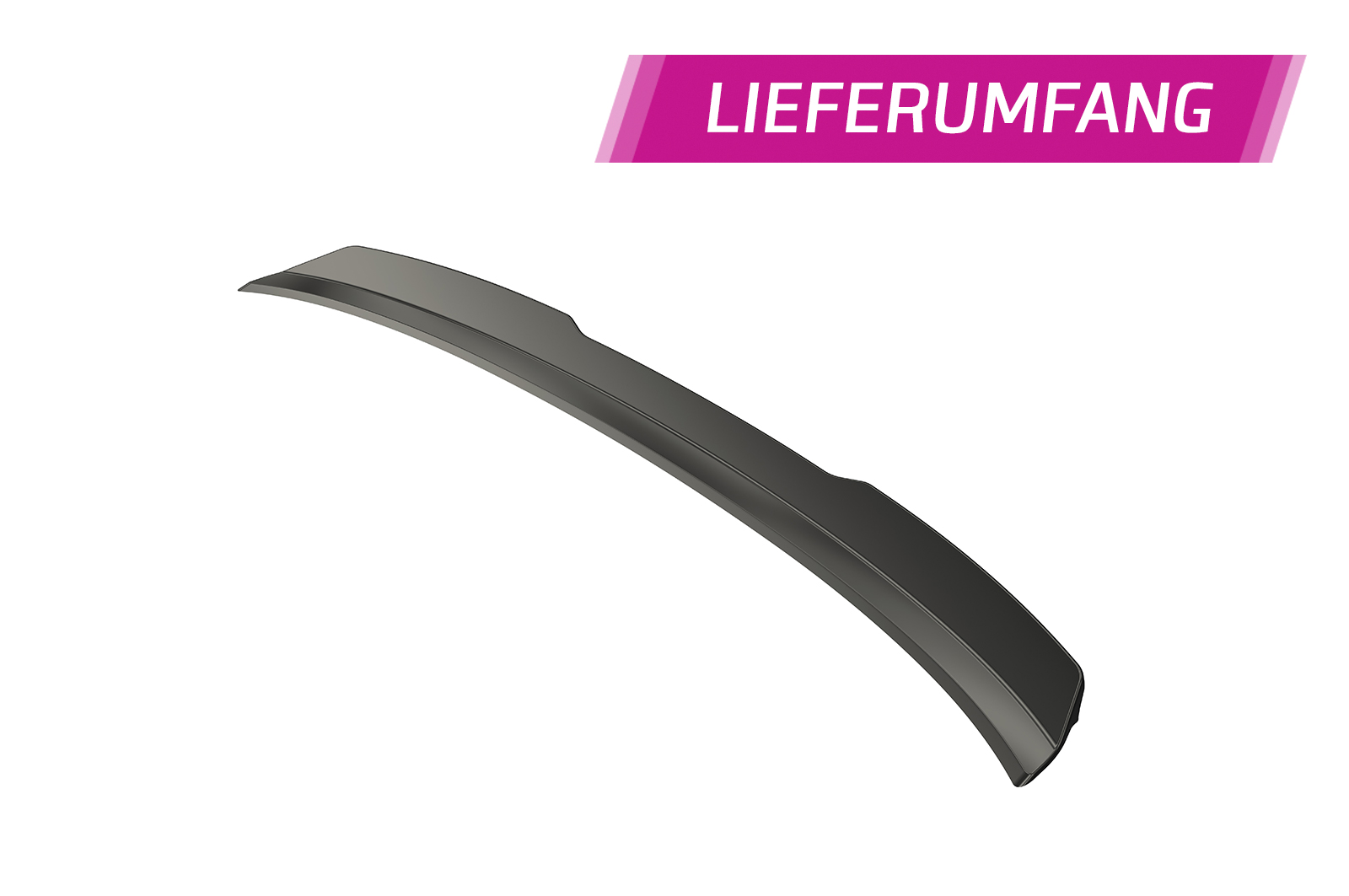 Becquet / Extension CAP pour Volvo XC90 (2. Gen) toutes carrosseries (depuis 2015) - Fabriqué en ABS (6 finitions au choix)