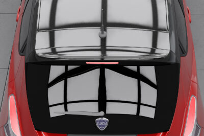 Becquet / Extension CAP pour Lancia Ypsilon (846) toutes carrosseries (depuis 2011) - Fabriqué en ABS (6 finitions au choix)