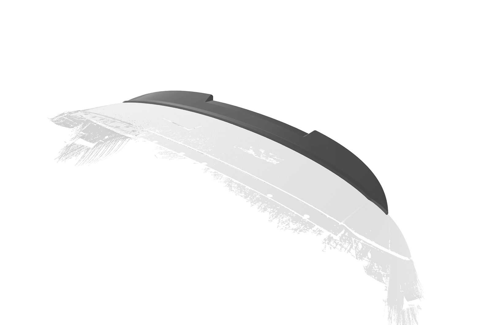 Becquet / Extension CAP pour Renault Captur I toutes carrosseries (2013-2019) - Fabriqué en ABS (6 finitions au choix)