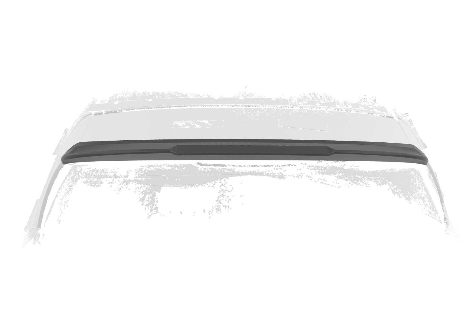 Becquet / Extension CAP pour Renault Captur I toutes carrosseries (2013-2019) - Fabriqué en ABS (6 finitions au choix)