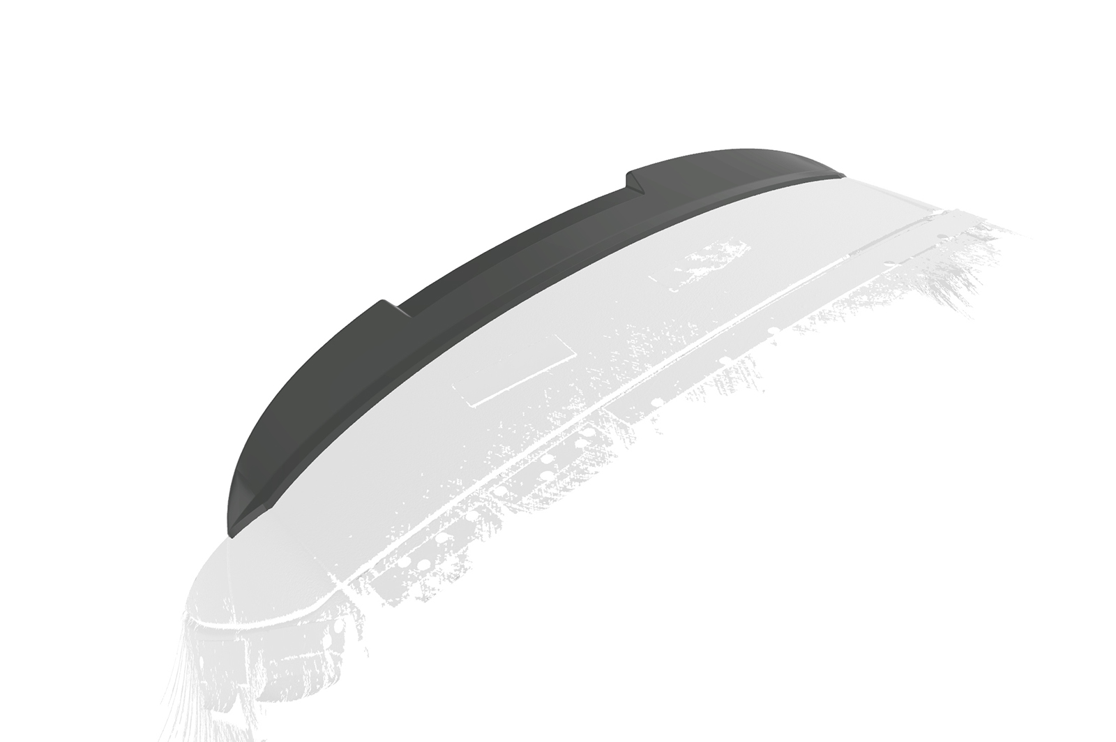 Becquet / Extension CAP pour Renault Captur I toutes carrosseries (2013-2019) - Fabriqué en ABS (6 finitions au choix)