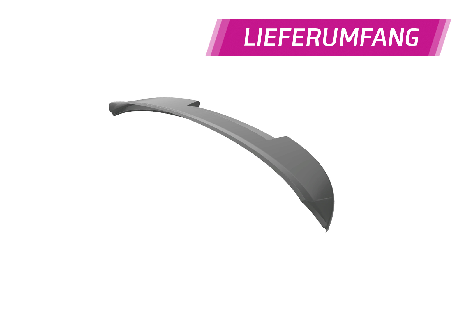 Becquet / Extension CAP pour Renault Captur I toutes carrosseries (2013-2019) - Fabriqué en ABS (6 finitions au choix)