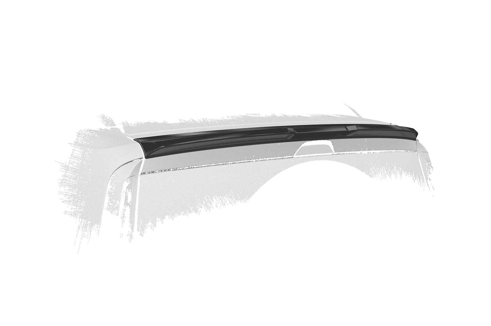 Becquet / Extension CAP pour VW Caddy 5 (Typ SB) toutes carrosseries (depuis 2020) - Fabriqué en ABS (6 finitions au choix)