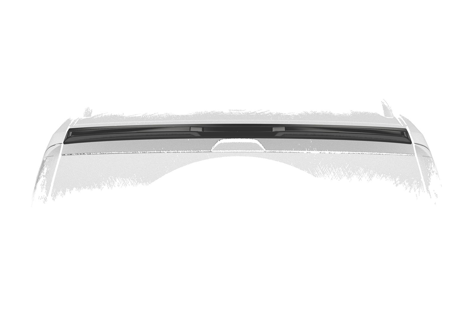 Becquet / Extension CAP pour VW Caddy 5 (Typ SB) toutes carrosseries (depuis 2020) - Fabriqué en ABS (6 finitions au choix)