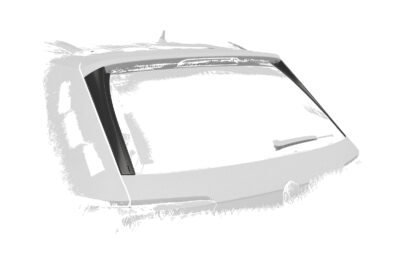 Becquet / Extension CAP pour VW Tiguan 2 (Typ AD1) Allspace (depuis 2017) - Fabriqué en ABS (6 finitions au choix)