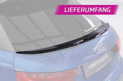 Becquet / Extension CAP pour Audi A1 (8X) / S1 (8X) Sportback (2010-2018) - Fabriqué en ABS (6 finitions au choix)