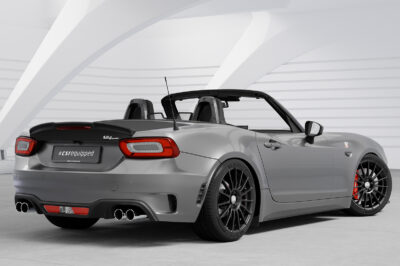 Becquet / Extension CAP pour Fiat 124 Spider (toutes carrosseries incl. Abarth) (2016-2020) - Fabriqué en ABS (6 finitions au choix)