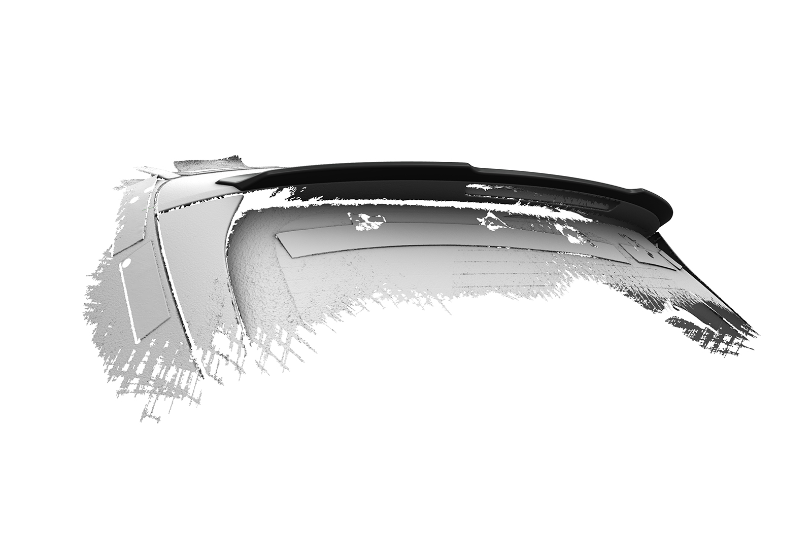 Becquet / Extension CAP pour Mercedes-Benz Classe E S213 T-Modell (depuis 2016) - Fabriqué en ABS (6 finitions au choix)