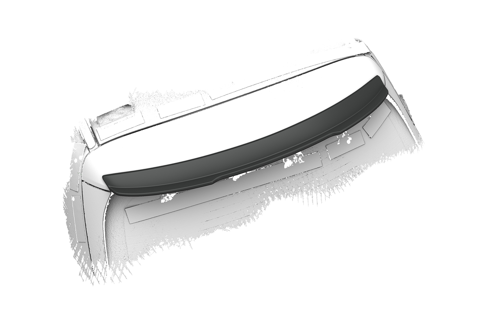 Becquet / Extension CAP pour Mercedes-Benz Classe E S213 T-Modell (depuis 2016) - Fabriqué en ABS (6 finitions au choix)
