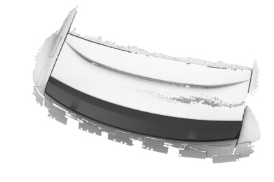 Becquet / Extension CAP pour Mercedes-Benz EQE (V295) berline (équipement de série / Electric Art Line et AMG Line) (depuis 2022) - Fabriqué en ABS (6 finitions au choix)