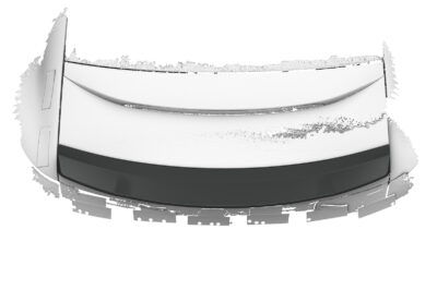 Becquet / Extension CAP pour Mercedes-Benz EQE (V295) berline (équipement de série / Electric Art Line et AMG Line) (depuis 2022) - Fabriqué en ABS (6 finitions au choix)