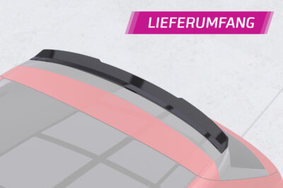 Becquet / Extension CAP pour Skoda Fabia 4 toutes carrosseries (depuis 2021) - Fabriqu&eacute; en ABS (6 finitions au choix)