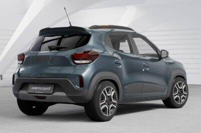 Becquet / Extension CAP pour Dacia Spring Electric toutes carrosseries (depuis 2020) - Fabriqué en ABS (6 finitions au choix)