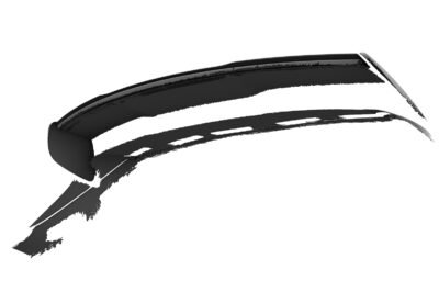 Becquet / Extension CAP pour Mercedes-Benz Classe A W176 AMG avec Aero Paket (Heckflügel) (2012-2018) - Fabriqué en ABS (6 finitions au choix)