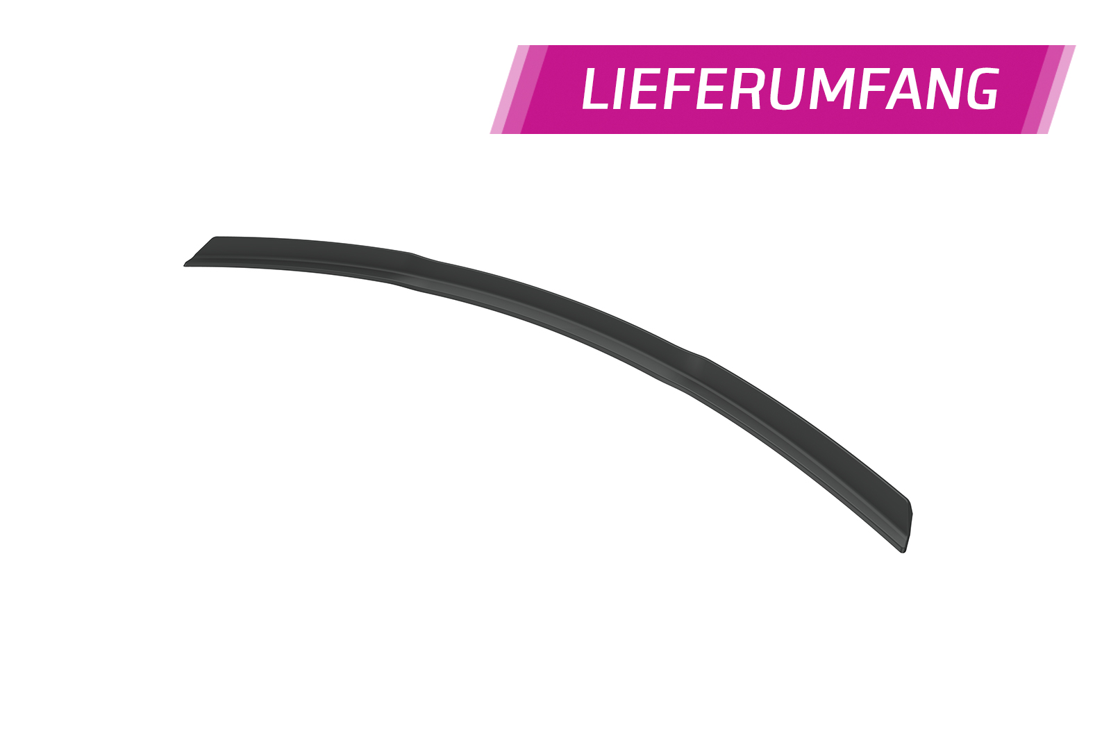 Becquet / Extension CAP pour Mercedes-Benz Classe A W176 AMG avec Aero Paket (Heckflügel) (2012-2018) - Fabriqué en ABS (6 finitions au choix)