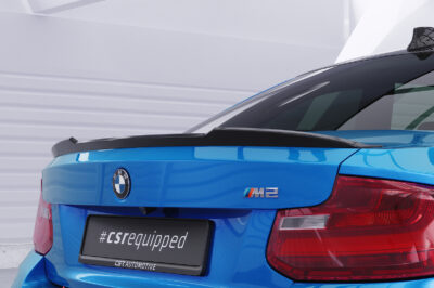 Becquet / Extension CAP pour BMW Série 2 F22 / M2 F87 toutes carrosseries (coupé) (11/2013-07/2021) - Fabriqué en ABS (6 finitions au choix)