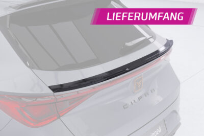 Becquet / Extension CAP pour Seat / Cupra Leon IV (Typ KL) ST (depuis 2020) - Fabriqué en ABS (6 finitions au choix)