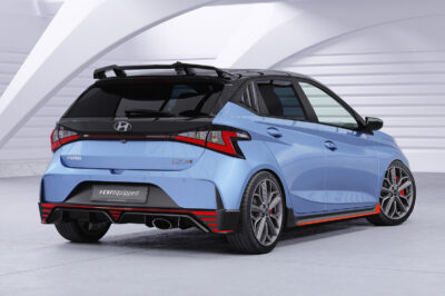 Becquet / Extension CAP pour Hyundai I20 (BC3) N / N-Performance (depuis 2021) - Fabriqué en ABS (6 finitions au choix)