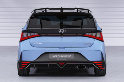 Becquet / Extension CAP pour Hyundai I20 (BC3) N / N-Performance (depuis 2021) - Fabriqué en ABS (6 finitions au choix)