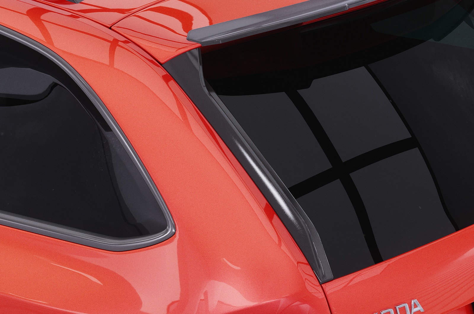Becquet / Extension CAP pour Skoda Octavia III Typ 5E RS break (2012-2019) - Fabriqué en ABS (6 finitions au choix)